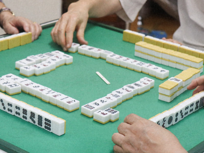 健康麻雀教室の様子